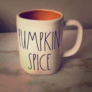 Rae Dunn Pumpkin Spice heart mug